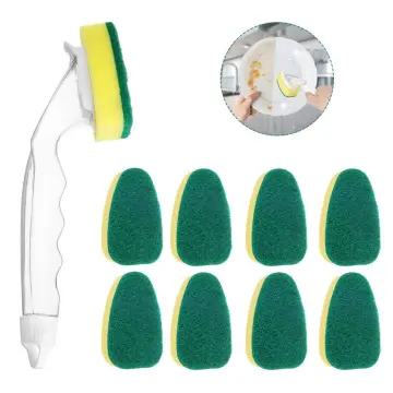 Dish Wand Refills Sponge Heads Brush Replacement Sponge Refill Sponge Pads  for Kitchen Cleaning Sponges 