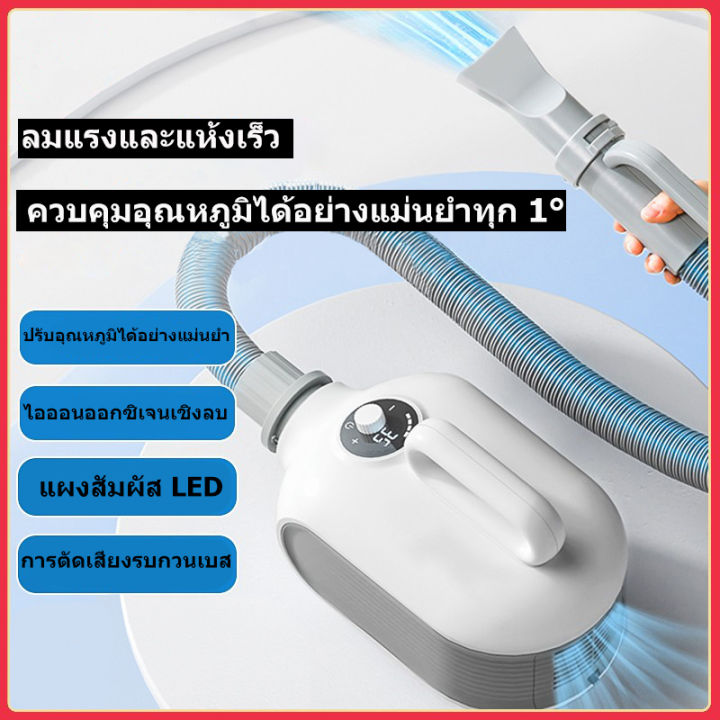 high-power-cat-dryer-water-blower-อุปกรณ์อาบน้ำสุนัขในครัวเรือนเครื่องเป่าขนสุนัขไดร์เป่าขนแมวไดร์ไล่น้ำเสียงเลมแรงเป่าร้อนเย็นไดร์เป่าผมสำหรับสัตว์เลี้ยงไดร์เป่าผมสำหรับสัตว์เลี้ย