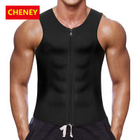 2020 Men Waist Trainer Corset Vest for Weight loss Shirt Neoprene Body Shaper Zipper Shapewear Slimming Belt Belly Men Shapers