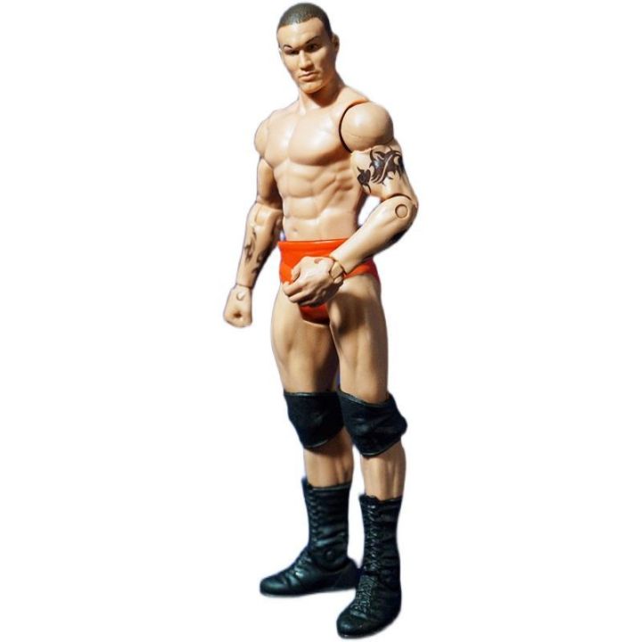 หุ่นโมเดลนักมวยปล้ำ-randy-orton-hเหี้ย-cena-mattel-ขนาด6นิ้ว