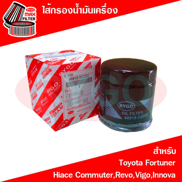 ไส้กรองน้ำมันเครื่อง-toyota-fortuner-hiace-commuter-hilux-revo-hilux-vigo-innova