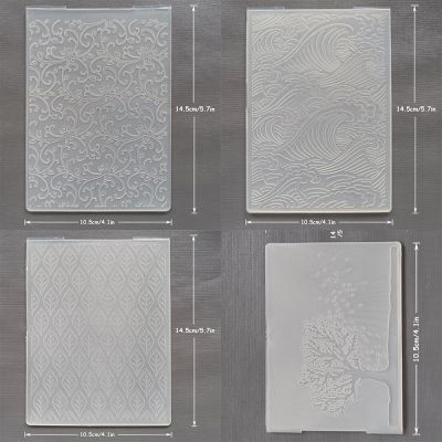 New Arrival Vines/Waves/Leaves/Trees embossing plates Design DIY Paper Cutting Dies Scrapbooking Plastic Embossing Folder