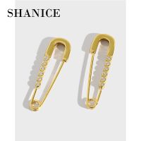 925 Sterling Silver Safety Pin Studs Earrings 925 Sterling Silver Jewelry - 925 - Aliexpress