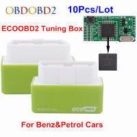 10pcsLot NitroOBD2 EcoOBD2 ECU Chip Tuning 15 Fuel Save Economy Nitro OBD2 E OBD2 For Benzine Diesel Cars More Power