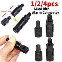 1/2/4pcs Aluminium Bite Alarm Connector Rod-Holder Fishing Accessories Aluminum Alloy Quick Release Adapter Fishing Rod Connecto Adhesives Tape