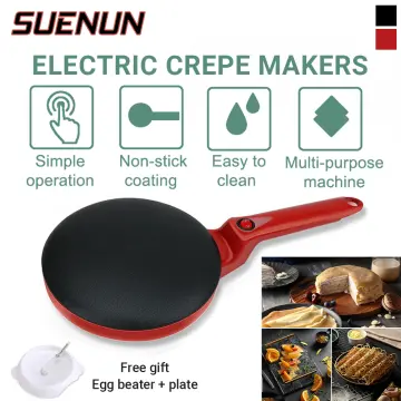 Maker/ Crepe Maker Nonstick Omelette Maker/ 2 Sided Red Grill/Electric  Crepe Maker - China Electirc Griddle, Crepe Maker