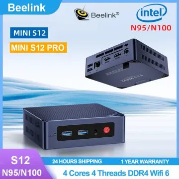 Beelink Mini S Intel 11th Gen N5095 Mini PC N100 S12 Pro DDR4 8GB 128GB SSD  Desktop Gaming Computer N95 VS GK3V J4125