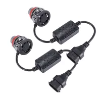 H11 LED with Lens Auto Fog Lamp 6 LED 6000K 30W 3000 Lumens Car Projector Fog Light White Bright Waterproof Kit, 2PCS