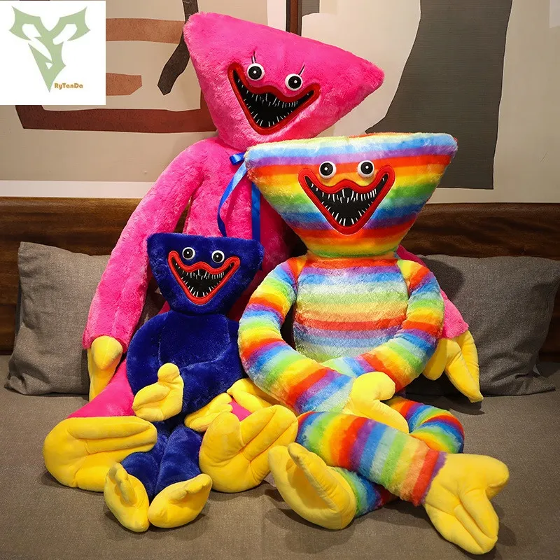 2023】 Mary DAI Store 100cm 120cm 150cm Big Poppy Playtime Plush Toy Rainbow  Blue Pink Huggy