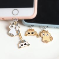 Cute Cartoon Dust Plug Charm Kawaii Charge Port Plug For iPhone Usb Type C Plug Dust Protection Cap Earphone Jack Stopper