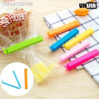 ◙ Kitchen Accessories 5 Pcs/lot Colorful Snack Plastic Clip Food Storage Sealing Tool Fruit Preservation Bag Holder Kitchen Gadget