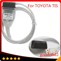 Professional Diagnostic Tool MINI VCI J2534 TSI TECHSTREAM Connector Adapter V10.30.029สายเดี่ยวสำหรับ Toyota TIS