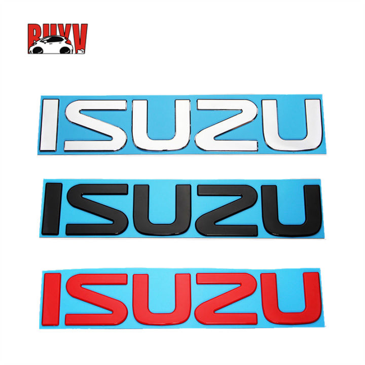 BuyV Large Size ISUZU Logo Car Emblems Sticker Car Badge ABS Stickers ...
