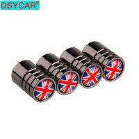 ☒☃► DSYCAR 4Pcs/Set UK Flag Bike Moto Car Tires Wheel Valve Cap Cover Car Styling for Fiat Audi Ford Bmw Mini Jeep Honda lada car