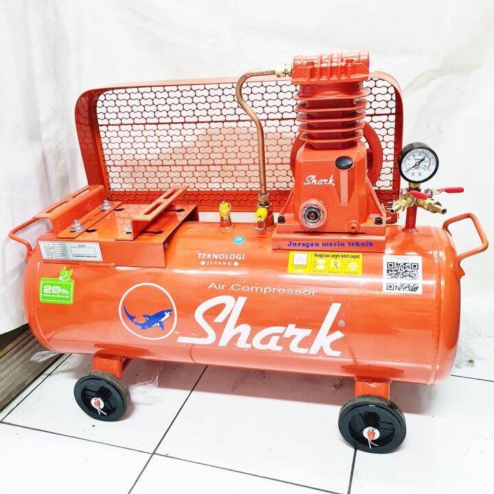 Mesin Kompresor Shark Hp Unloading Tabung Tanpa Mesin Penggerak Lazada Indonesia