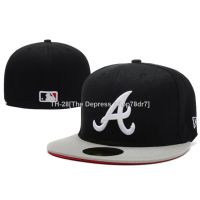 ☃ Embroidery Casual Autumn MLB Embroidery Snapback Caps Cotton Size Cap Atlanta Braves