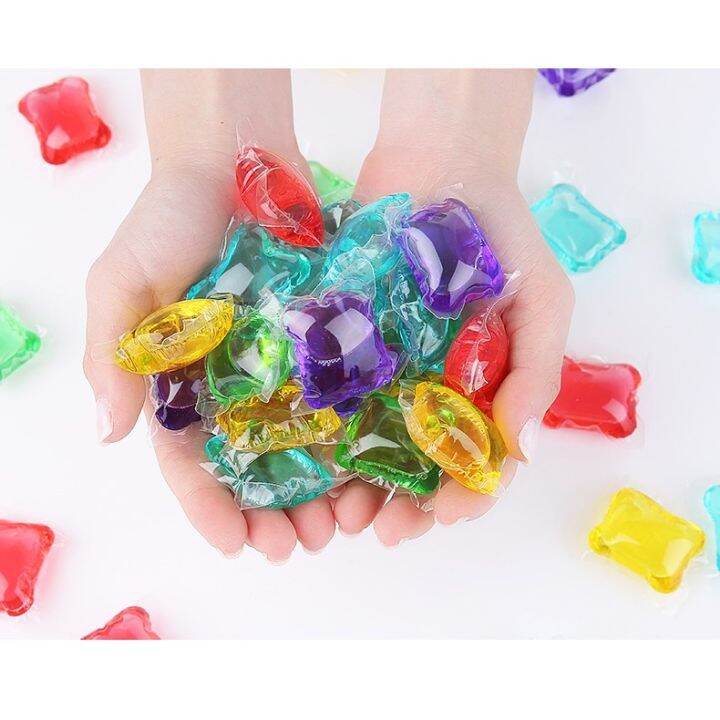 🇲🇾ready Stock🇲🇾现货 8g Mix Colour Detergent Beads Laundry Condensation Beads Candy Laundry Bead