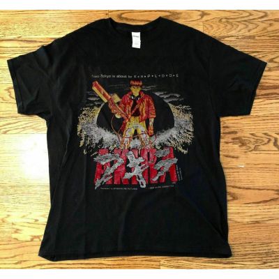 JKJK Vintage 80S Akira T Shirt Stedman Tag 5050 หายาก Manga Anime