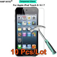 [Electronic film] 10ชิ้น/ล็อตสำหรับ IPod Touch 5/6/7 9H ความแข็ง2.5D บางเฉียบแกร่งฟิล์มกระจกนิรภัยป้องกันหน้าจอปกป้องยาม