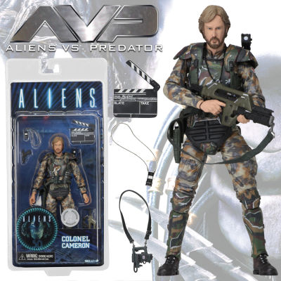 Figma ฟิกม่า Figure Action NECA จากหนังดังเรื่อง Alien Aliens 30th Anniversary เอเลี่ยน ฝูงมฤตยูนอกโลก Colonel Cameron พันเอก คาเมรอน Ver แอ็คชั่น ฟิกเกอร์ Anime อนิเมะ การ์ตูน มังงะ ของขวัญ Gift จากการ์ตูนดังญี่ปุ่น สามารถขยับได้ Doll ตุ๊กตา Model โมเดล