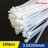 Xingo 16inch Cable Zip Ties Self-Locking Loop-Wrap Colored-Cable Nylon Plastic 100pcs Plastic Colored Cable Zip Tie 18 lbs UL
