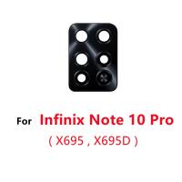 กระจกกล้องด้านหลังใหม่สำหรับ Infinix Note 10 Pro อะไหล่ทดแทน NFC X695 X695C X695D