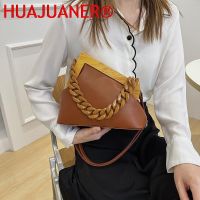 【CW】 Leather Handbag Luxury Designer 2023 New Clip Handbags And Purse Woman Color Shoulder Clutch