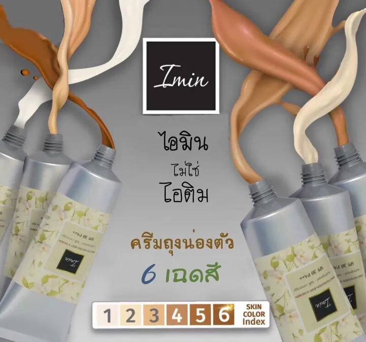 ไอมิน นาโน Imin Nano Body Skin Care Color and Sunscreen เบอร์ 2