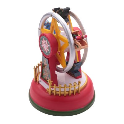 Xmas Glowing Music Carousel Ferris Wheel Christmas Gifts Christmas Eve Gifts Christmas Ornaments Home Decoration Gifts