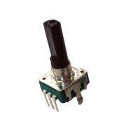 【CW】 5pcs Encoder EC12 RE12 Audio Coding 5 Pin Position With Push Handle Length 12.5 20 15