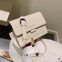 Fashion Broadband Leather Shoulder Shoulder Bag 2022 New Luxury Square Design Womens Crossbody Designer nd Small Bags Sac