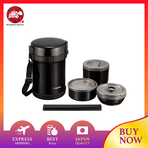 Zojirushi Heat Insulating Bento Box Stainless Steel Lunch Jar [Capacity
