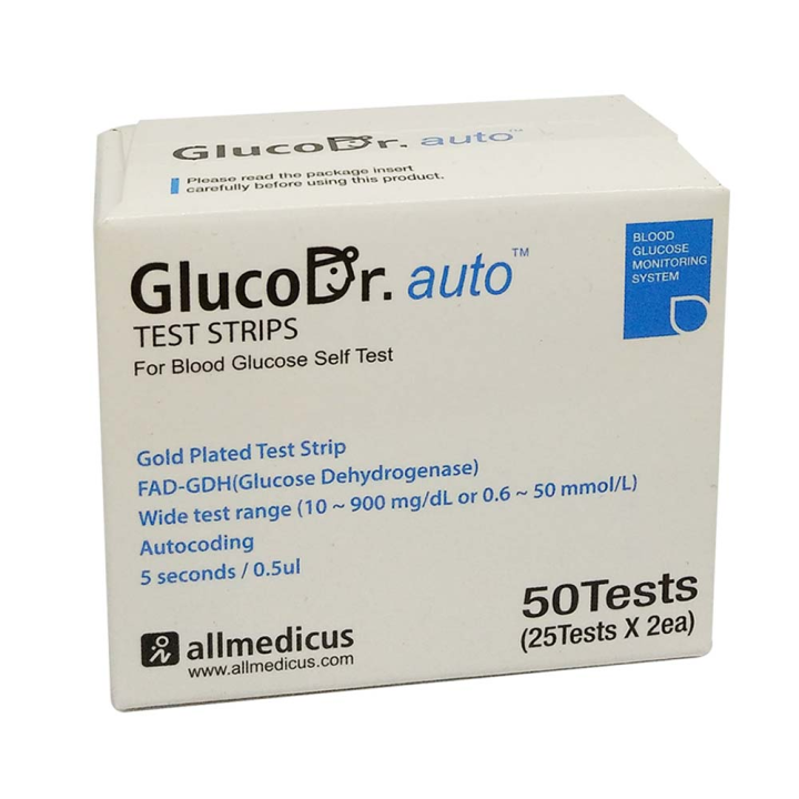 GLUCO DR. AUTO TEST STRIPS Lazada