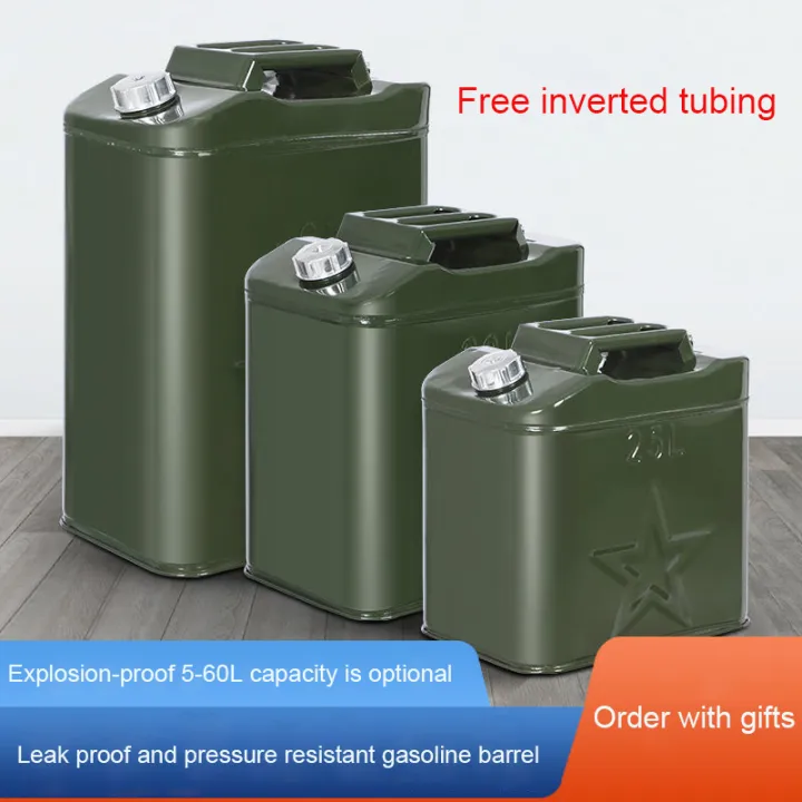 Thickened Iron Barrel Gasoline Tank 30Litre 20Litre 10Litre Diesel