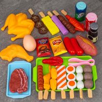 YAJZQZ Festive Supplies Mini Model Crafts Simulation Cookware Artificial Foods Kitchen Toy Simulation Barbecue Toy Pretend Play Role Play Kitchen Kids