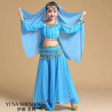 Trang phục múa Ấn độ trẻ em  bộ đầy đủ  Shopee Việt Nam