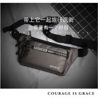 Readystock uni man Waist Bags Casual Chest Pouch Bag Shoulder beg lelaki 088