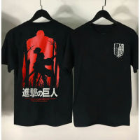 hot  Attack on Titan  tshirt ?? เสื้อยืดลายการ์ตูน เสื้อยืดผ่าพิภพไททัน ผ้าฝ้ายระบายอากาศได้ดี