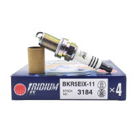 หัวเทียนอิริเดียม BKR5EIX11 3184 4ชิ้นสำหรับ Toyota Hyundai Kia Nissan เชฟโรเลตมาสดา Suzuki Acura BKR5EIX11-3184