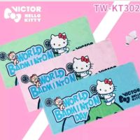 ?️(Pre-order) ผ้าเช็ดหน้า VICTOR ? HELLO KITTY ? WORLD BADMINTON