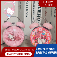 Kawaii อะนิเมะ Sanrio Heltty MyMelody Cinnamoroll นาฬิกาปลุกครัวเวลานาฬิกาปลุกมินิห้องนั่งเล่นตกแต่งบ้านของขวัญ