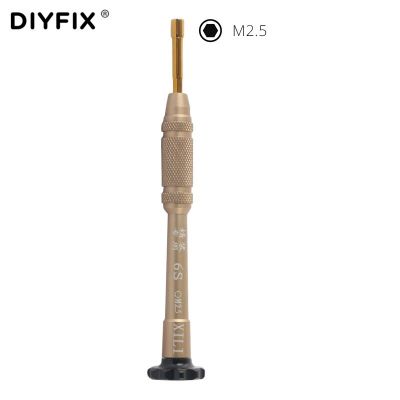 [Hot K] DIYFIX แม่นยำ2.5มม. ไขควงสำหรับไอโฟนสกรูหัวจมรูปหกเหลี่ยม6S อุปกรณ์ทำมือซ่อมลอจิกบอร์ดแผ่นกลาง