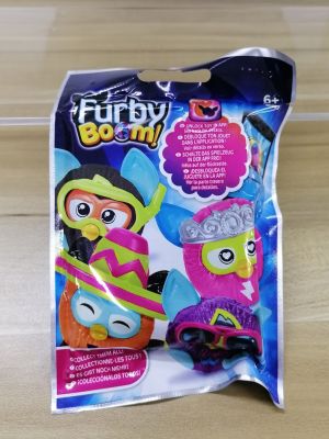 Hasbro ตุ๊กตาบูม Furby ของเล่นของสะสมฟิกเกอร์ขนาดเล็กนกน่ารักของขวัญสำหรับเด็ก