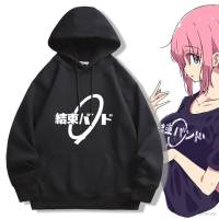 XL Bocchi The Rock Hoodie Long Sleeve Tops Unisex Casual Loose Anime Cosplay Sweatshirt Plus Size LX