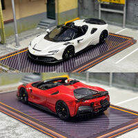 Bburago 1:64เฟอร์รารีรุ่นรถ SF90 F430 ROMA 488PISTA 458GTB 599ล้อแม็กรถยนต์รุ่น D Iecast งานฝีมือตกแต่งคอลเลกชันเด็ก Gift888