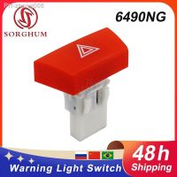 Sorghum Car Emergency Hazard Warning Indicator Light Switch 6490.NG for Toyota Aygo Mk1 Peugeot 107 Citroen C1 6490 NG 6490NG