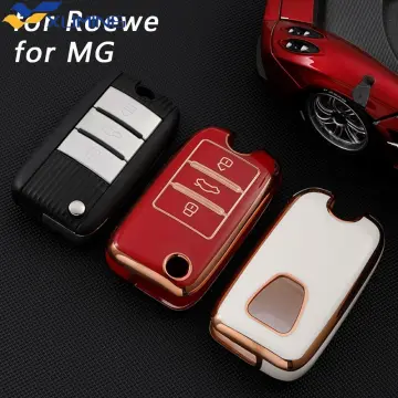 New TPU Car Remote Key Fob Cover Case Holder Protector for Roewe RX5 350  360 750 for MG MG3 MG5 MG6 MG7 MG ZS GT GS Accessories