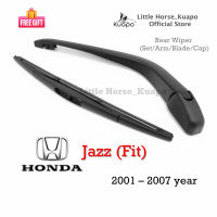 Kuapo ชุดปัดน้ำฝน ด้านหลัง ฮอนด้า แจ็ส Honda Jazz (Fit) 2001 ถึง 2007 ปี ที่ปัดน้ำฝน กระจก หลัง (ก้าน/แขน + ใบ ปัดน้ำฝน) ฮอนด้าแจ็ส