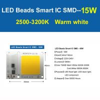 【The-Best】 Goodz mall Led ซังชิปถั่ว AC 220โวลต์230โวลต์หลอดไฟ Led 20วัตต์30วัตต์50วัตต์ SMD ชิปโคมไฟที่มีสมาร์ท IC ไดรฟ์ DIY สีขาว/อบอุ่นสีขาวกลางแจ้งสปอตไล