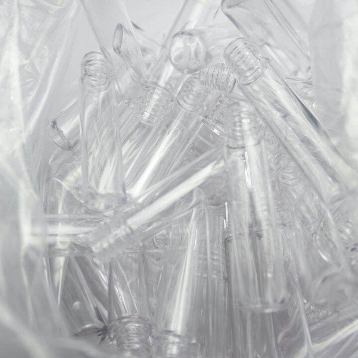 100pcs 3ml Empty Tester Plastic Bottles For Fragrance Oils / Essential